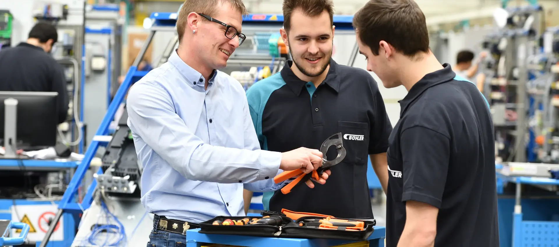 Groupe Bühler : Les solutions Weidmüller assurent des flux de travail efficaces et sûrs dans l'ingénierie mécanique