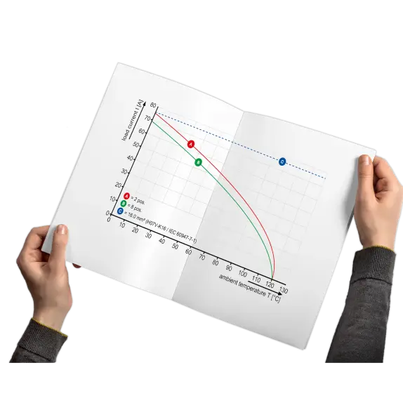 ディレーティングカーブ/電流容量曲線