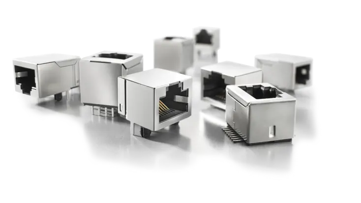 OMNIMATE® 数据类RJ45 PCB接口