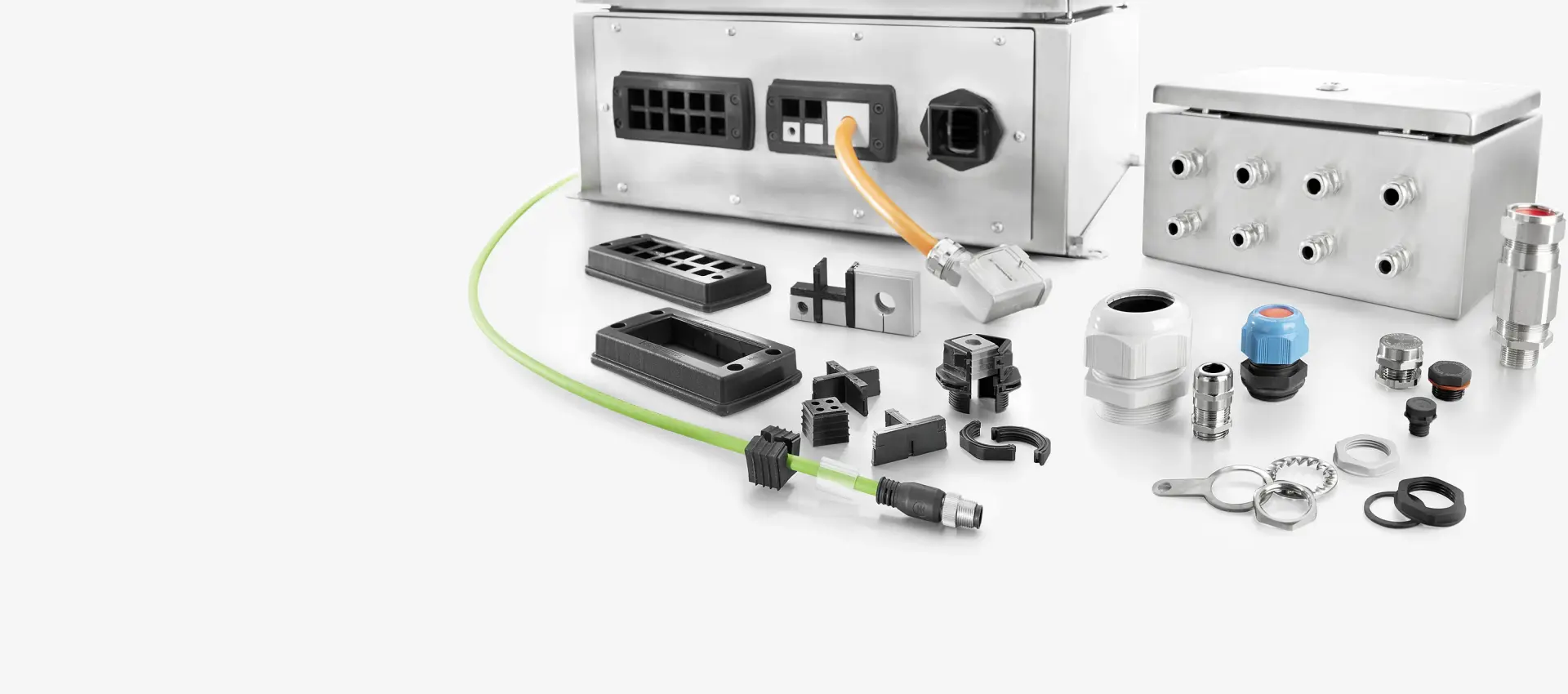 Cable entry systems and components