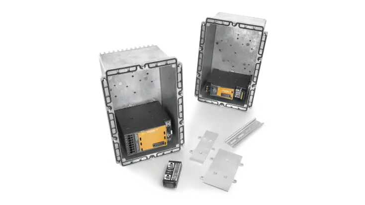 Decentralised 24/48 VDC power generation and protection