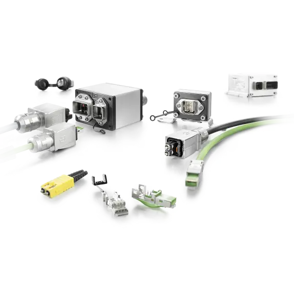 Plug-in connectors for the Industrial Ethernet
