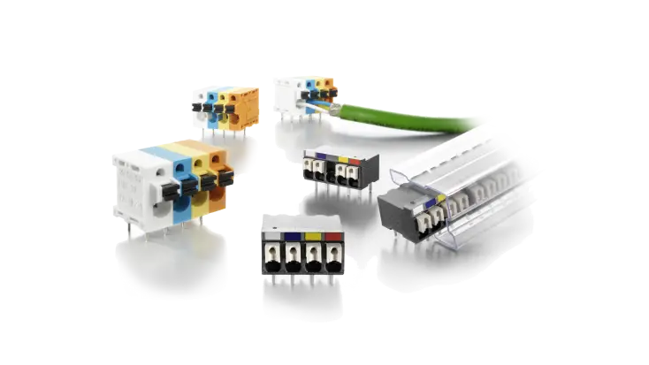 魏德米勒OMNIMATE®数据类以太网PCB接线端子