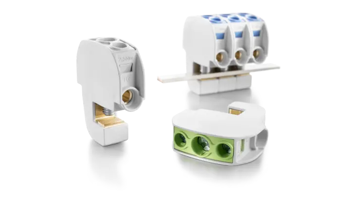 Klippon® Connect WBBD 16 busbar tap terminal blocks