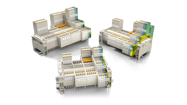 Klippon® Connect modulair, stekkerbare klemmen