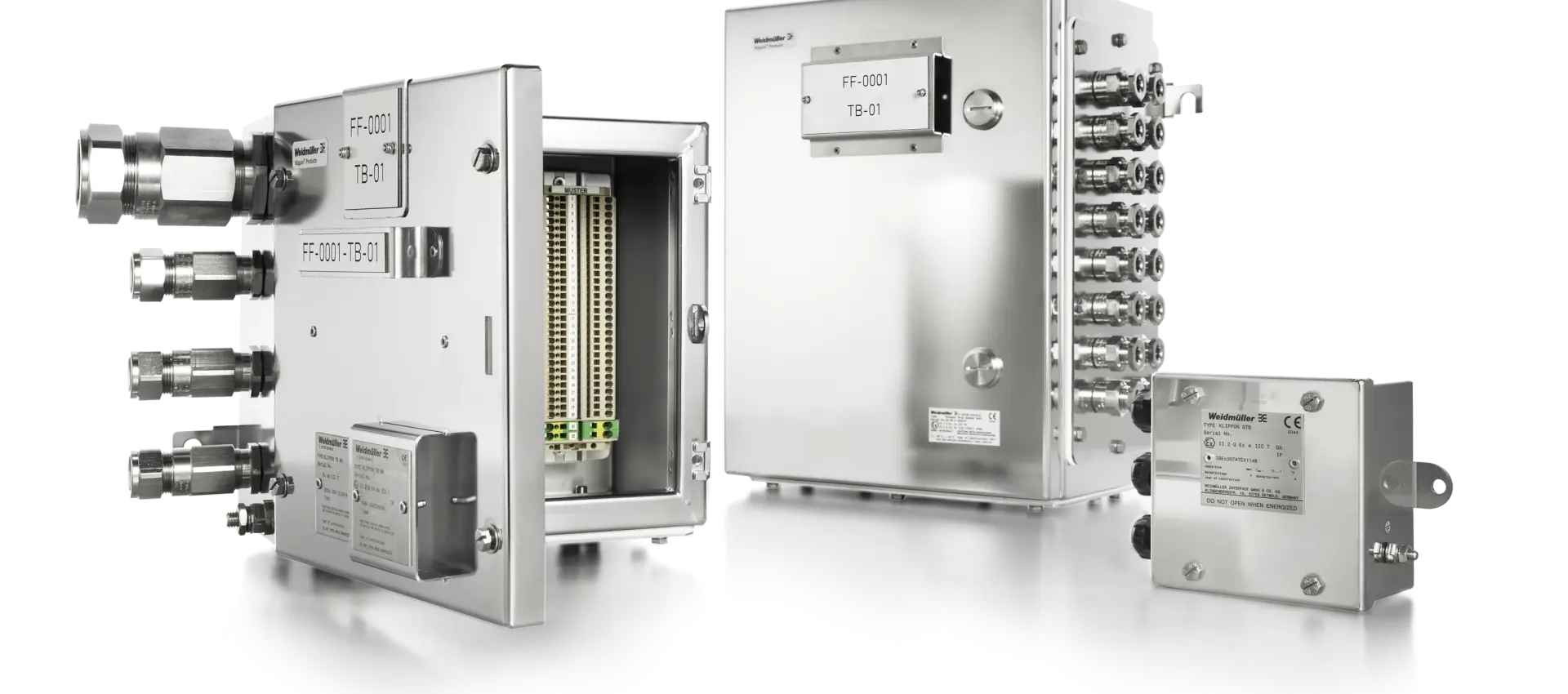 Klippon® stainless steel enclosures