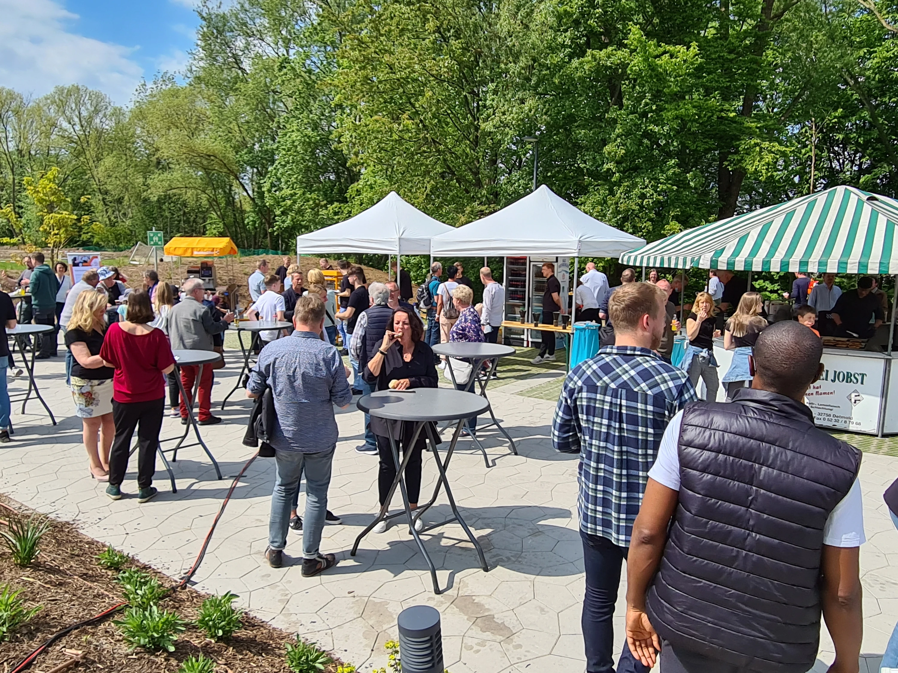 A big crowd: Open Day at the Detmold Education Village was very well received by the visitors.