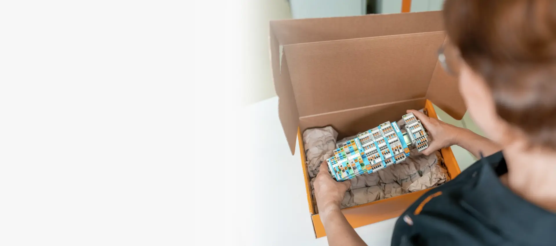 Assembled terminal rails