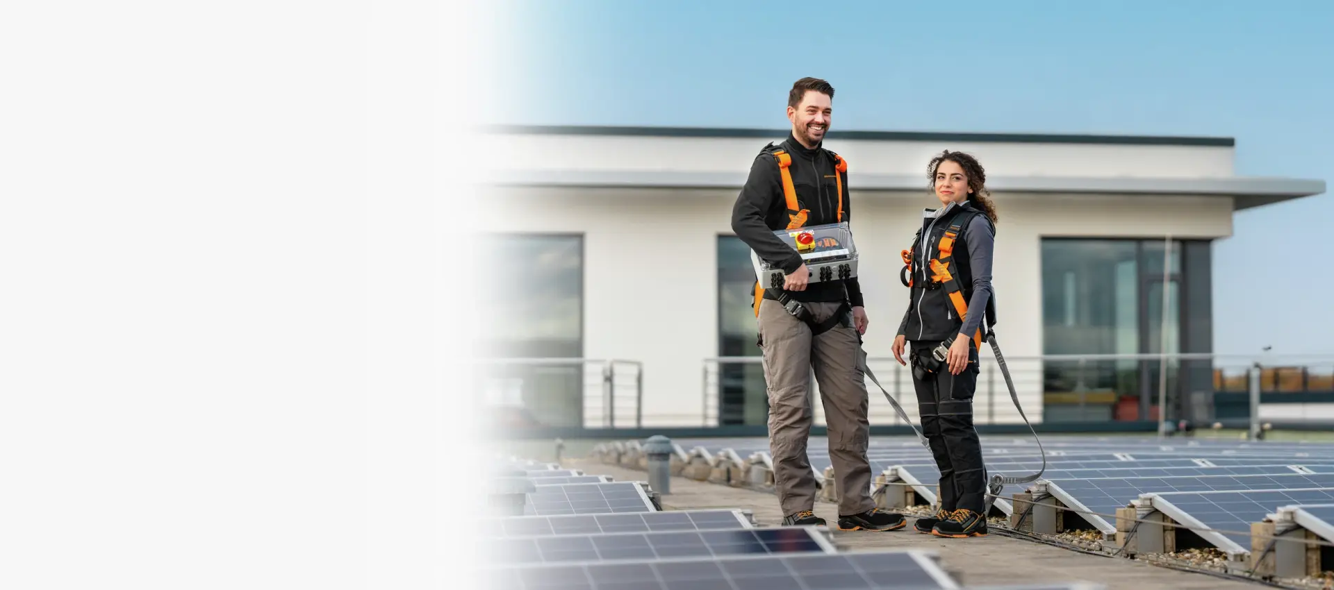Install and safeguard PV systems on the roof