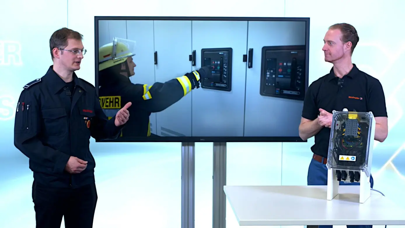 PV Next Fireman Switch for safe remote shutdown