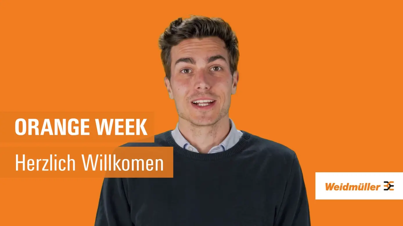 Herzlich Willkommen zu Ihrer Orange Week