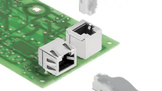RJ45 modular jacks