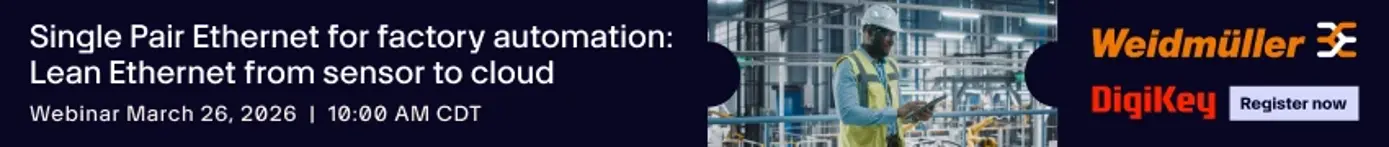 Weidmuller DigiKey Webinar Banner