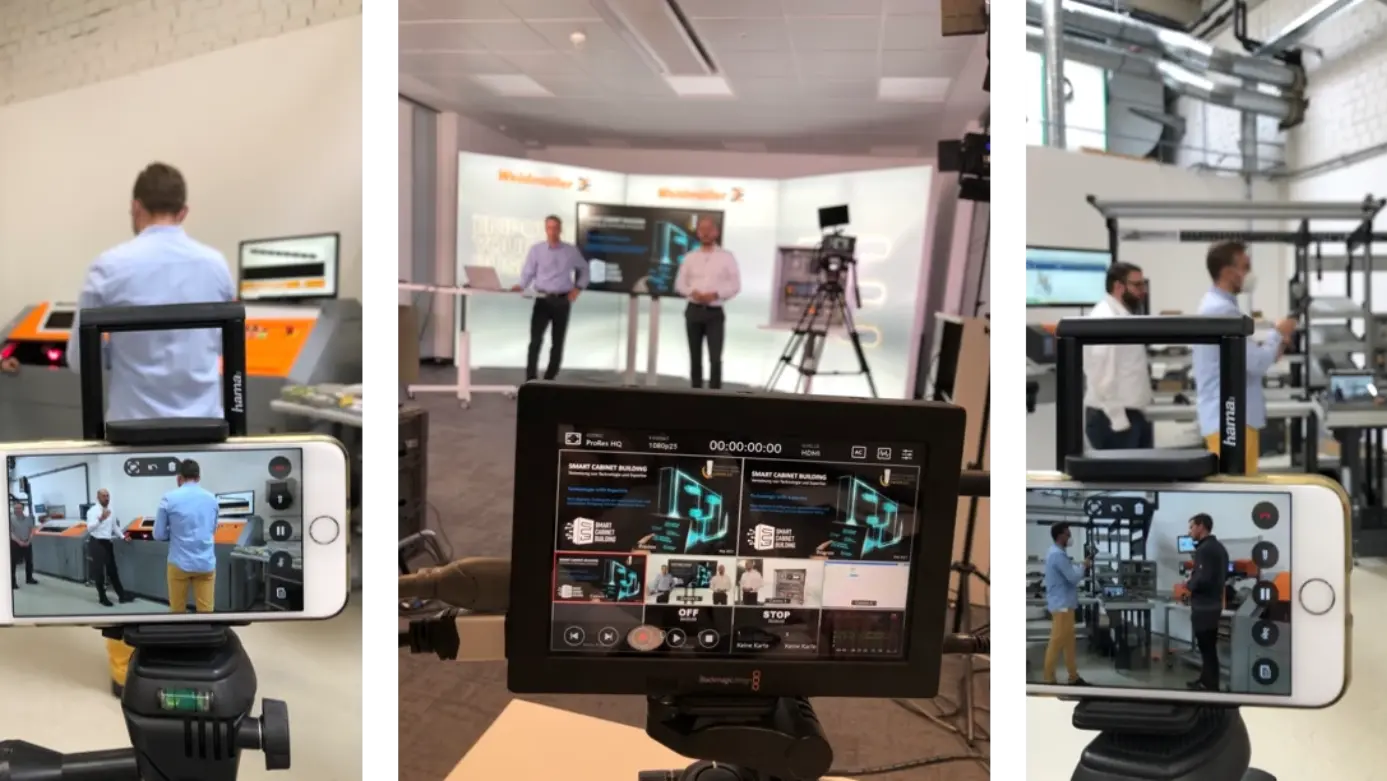 Événement client en direct numérique « La technologie rencontre l'expertise »