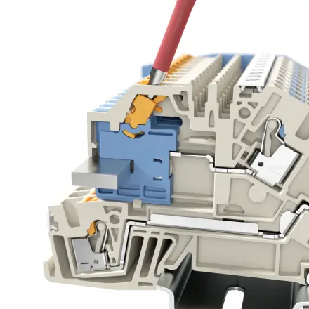 Trennfunktion der Installationsklemmen, 3 Leiterklemmen und N-Trennklemmen bzw. Neutralleitertrennklemmen