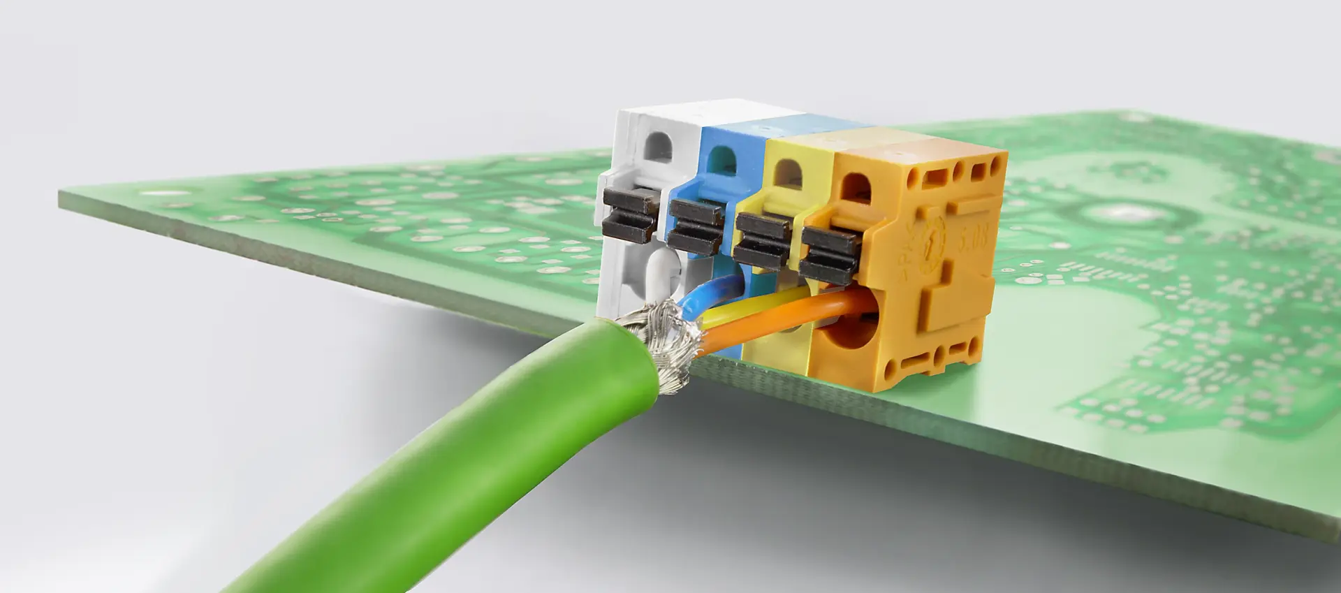 Ethernet PCB-klemmen
