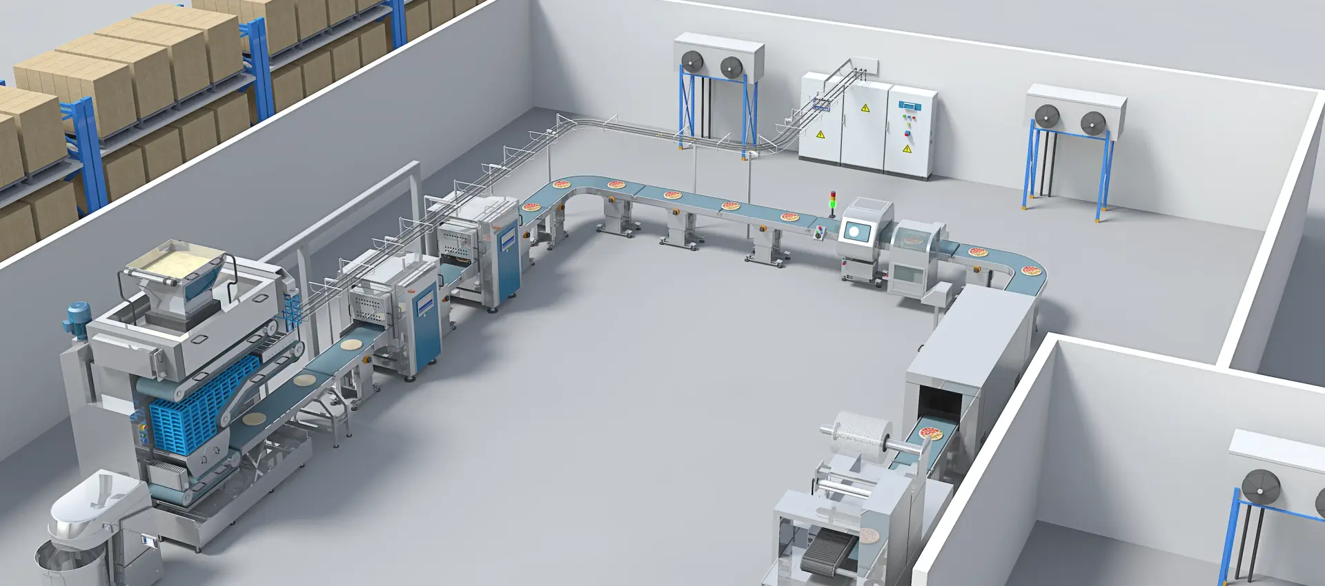 Consumer Goods Processing: Storage Zone