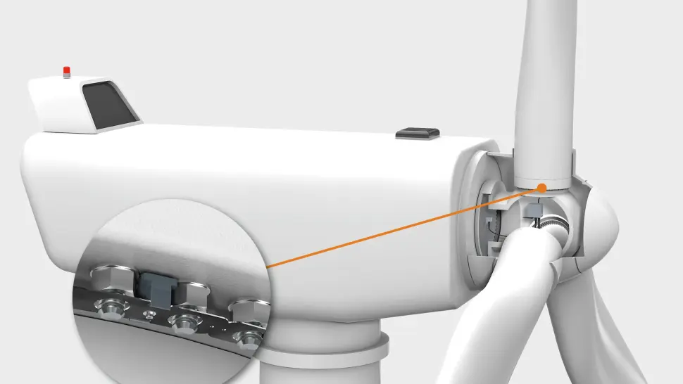 blade fracture detection with BOLTcontrol blade monitoring system