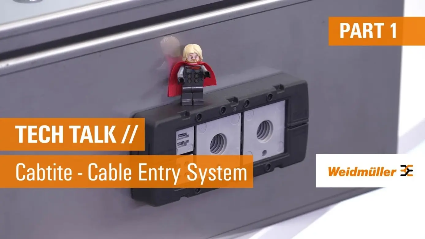 TECH TALK || Cabtite - Kabeleinführungssystem: Flexible Einführung von vorkonfektionierten Kabeln