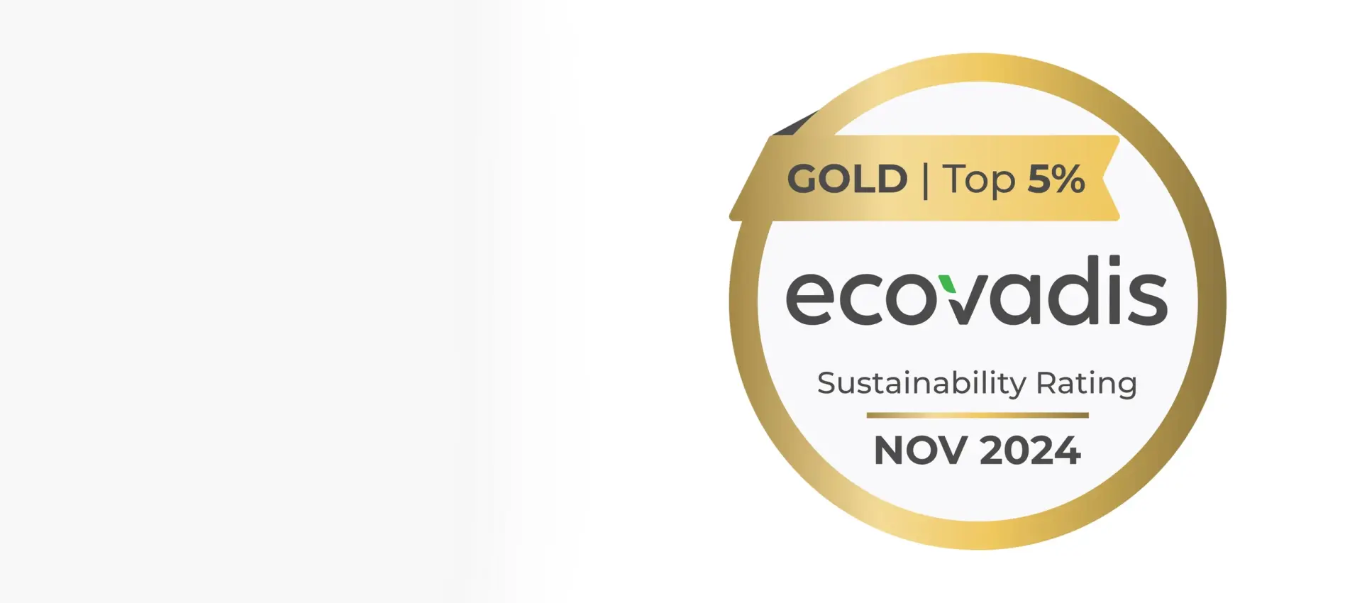 Ausgezeichnetes Nachhaltigkeitsengagement: Weidmüller erhält erneut Gold-Rating von EcoVadis 