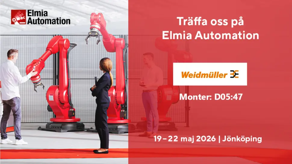 Träffa oss på Elmia Automation - Monter D05:47