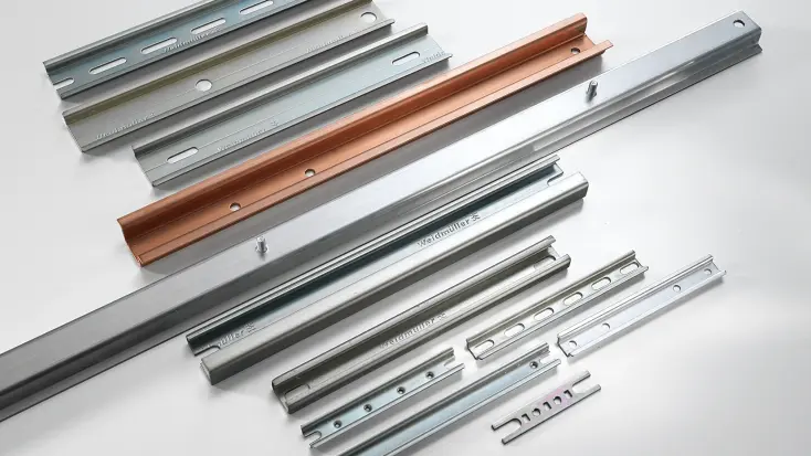 DIN rails and top hat rails