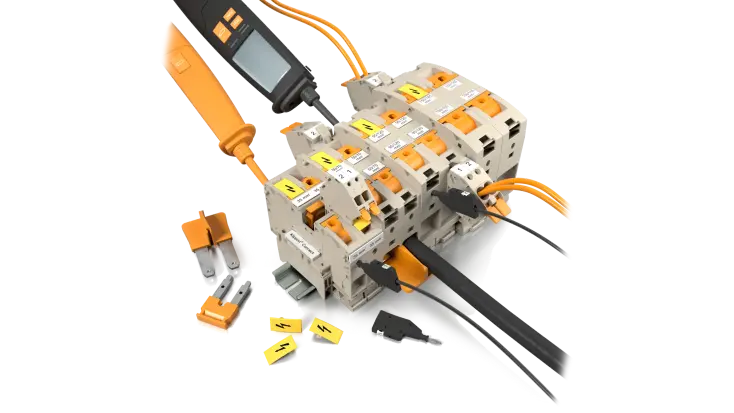 Klippon® Connect high current terminal blocks of A-Series with PUSH IN-Power connection for 185 mm²