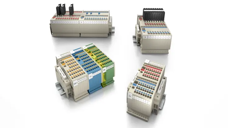 Klippon® Connect AFS 4 and ADT 4 terminal blocks for power & control voltage distribution