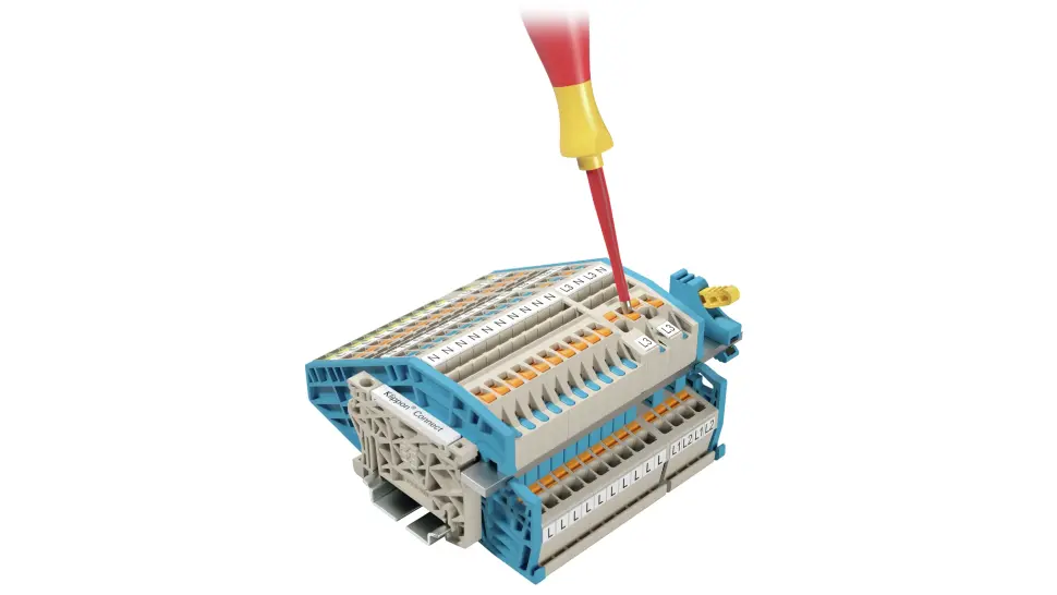 Installationsklemmen, 3 Leiterklemmen und N-Trennklemmen bzw. Neutralleitertrennklemmen Isolationsmessung