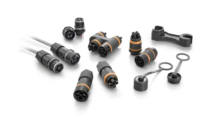 IP68 circular connector – Screwable and click-in M20 plugs