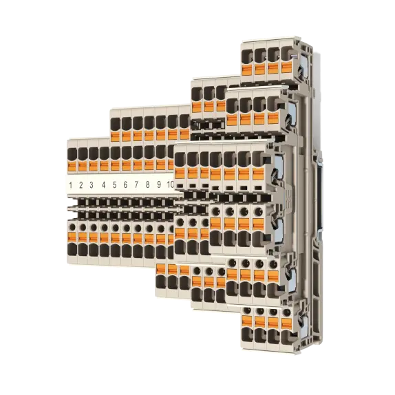 Feed through terminal blocks - The original from Weidmüller since 1948