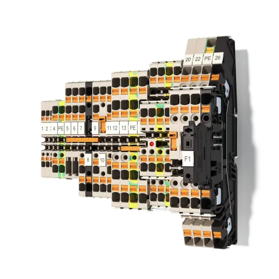 Terminal blocks Klippon® Connect for top hat rails