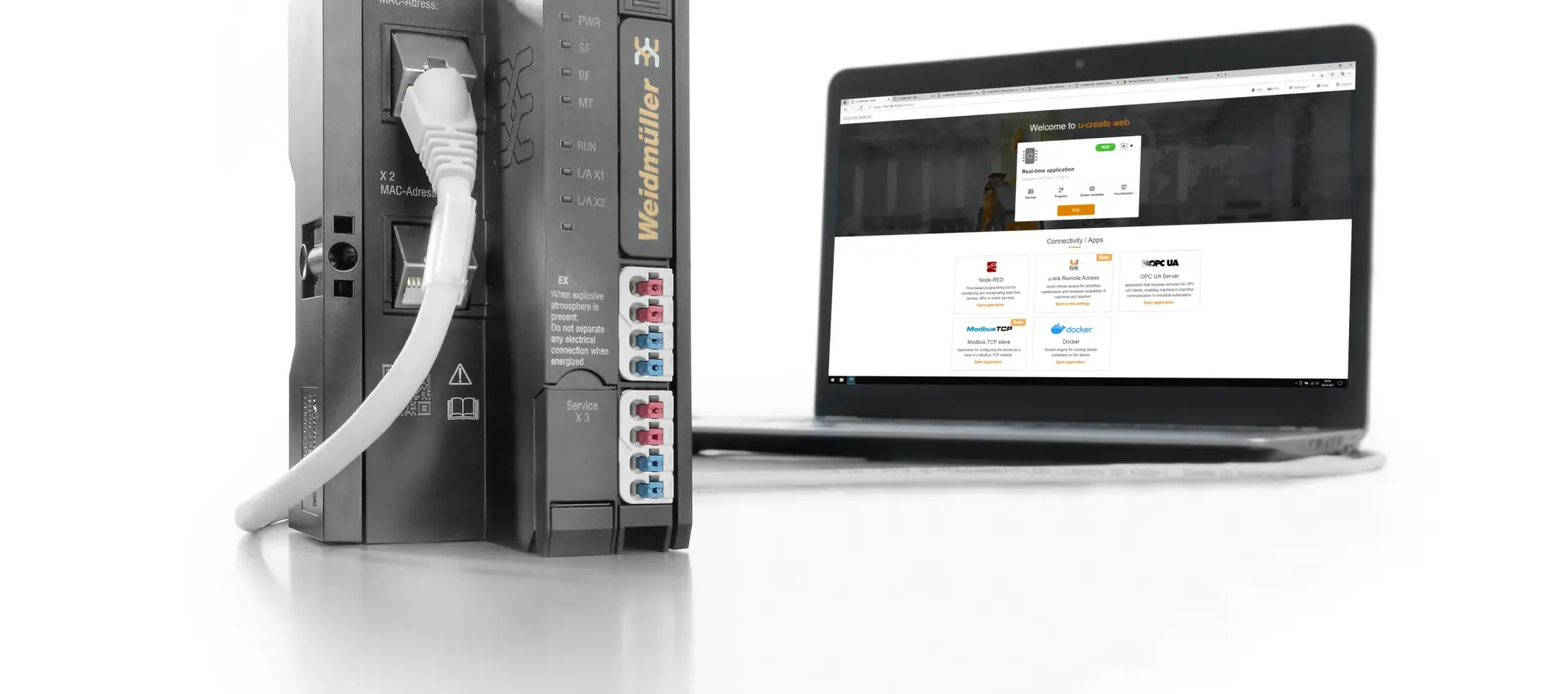 Support for u-create web & u-OS