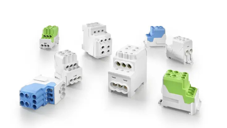 Sub-distribution blocks and small distribution blocks for potential distribution