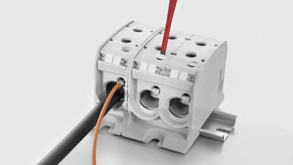 Emergency power tap in front of the main switch