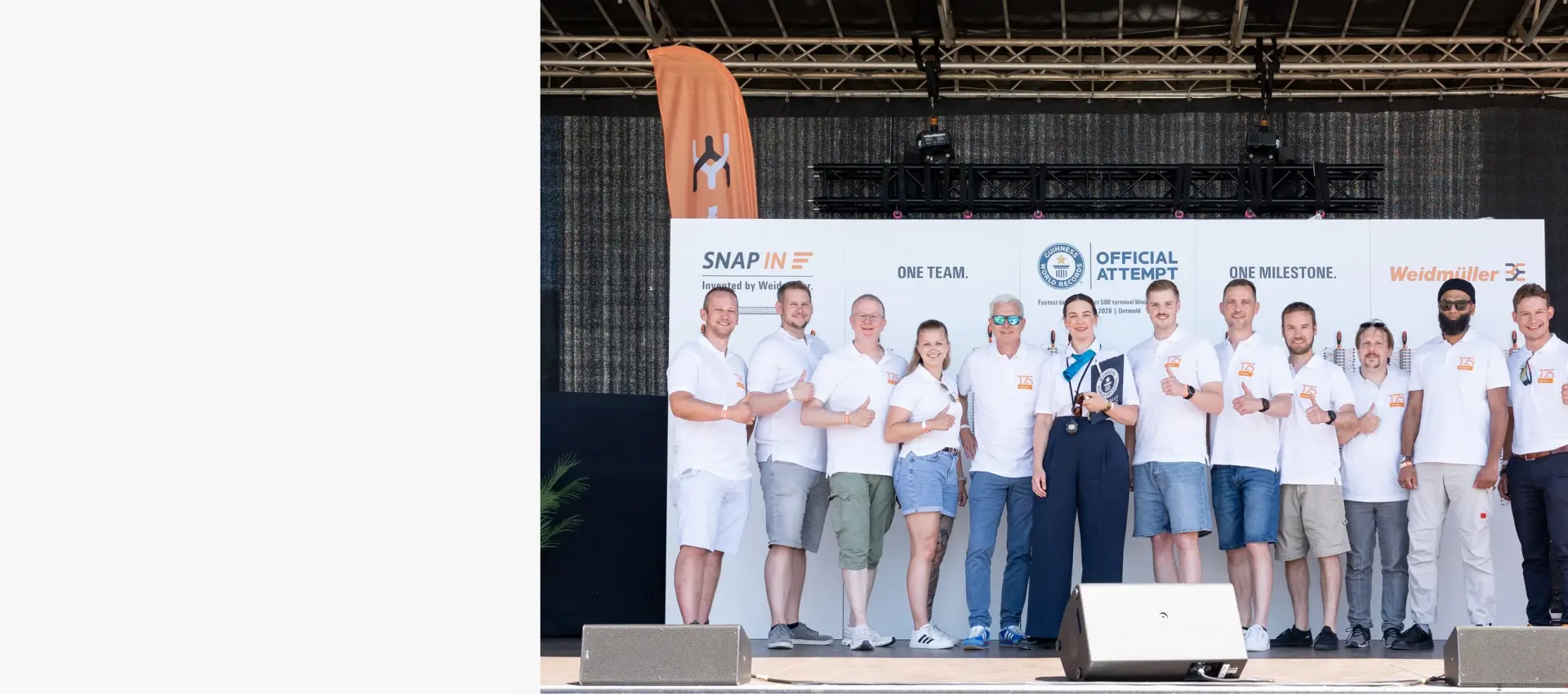 Der erste GUINNESS WORLD RECORDS™ Titel mit SNAP IN