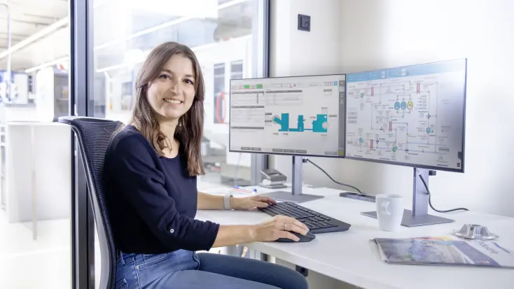 Resource monitoring in production and buildings