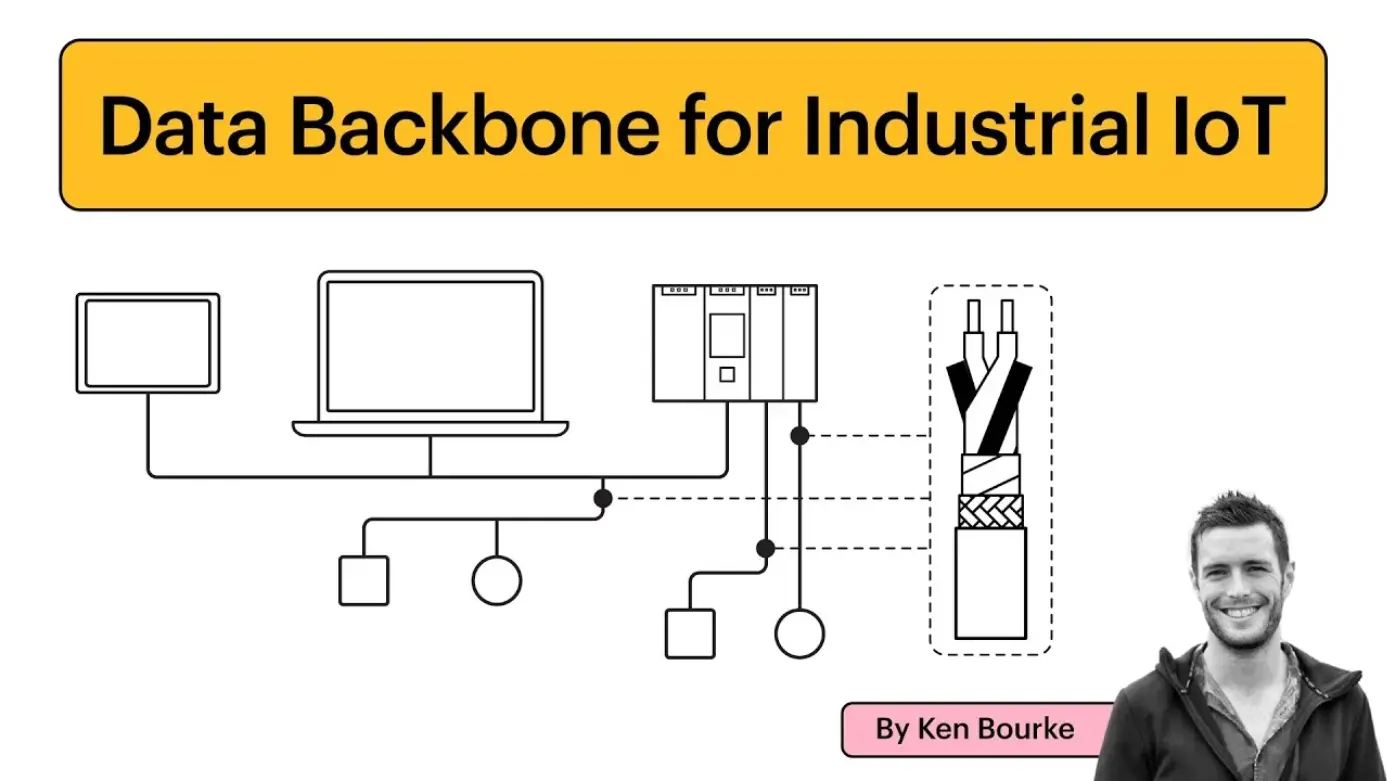 End-to-end-communicatie van de sensor naar de cloud met Single Pair-Ethernet