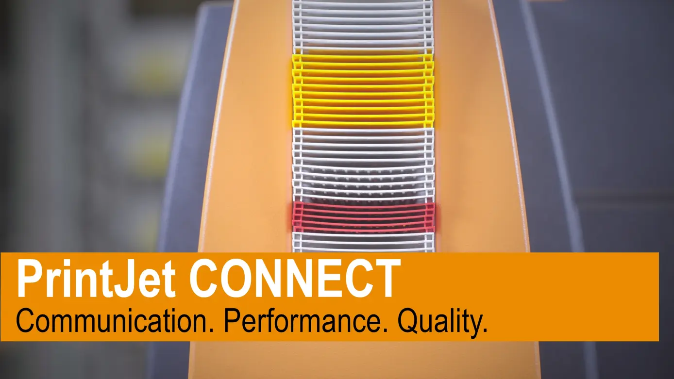 The new “state of the art“ Weidmüller industrial inkjet printer