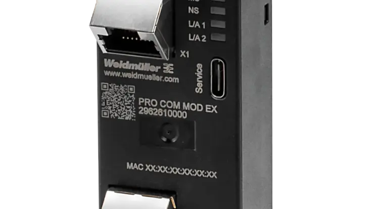 PRO COM MOD – aufrastbares Kommunikationsmodul mit modbus-Protokoll