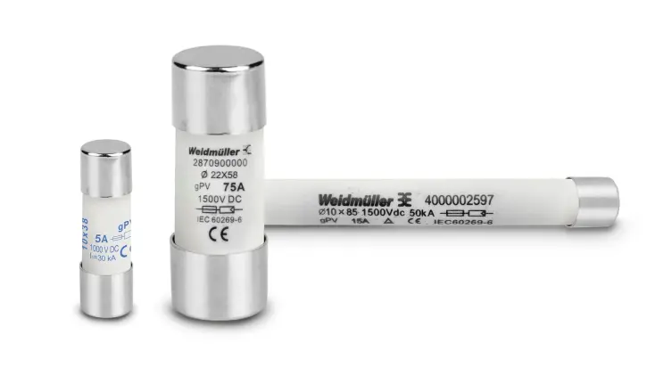 gPV cylindrical fuse cartridges