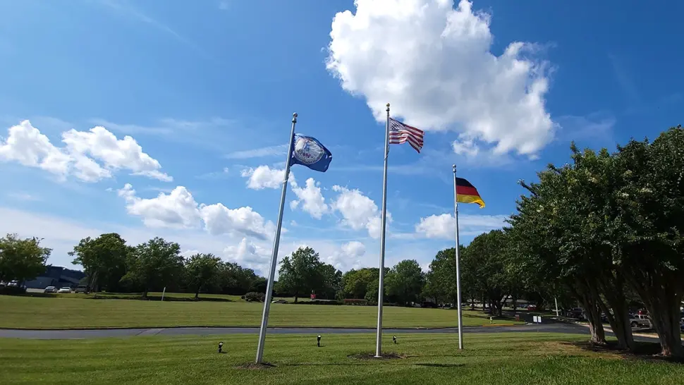 Richmond VA Weidmuller USA Office as an aerial view