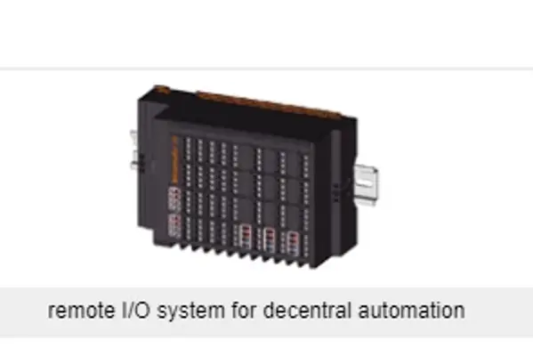 Sistema I/O remoto per automazione decentrata