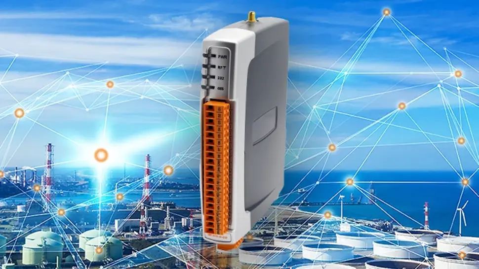 wireless gateway against IoT stock photo