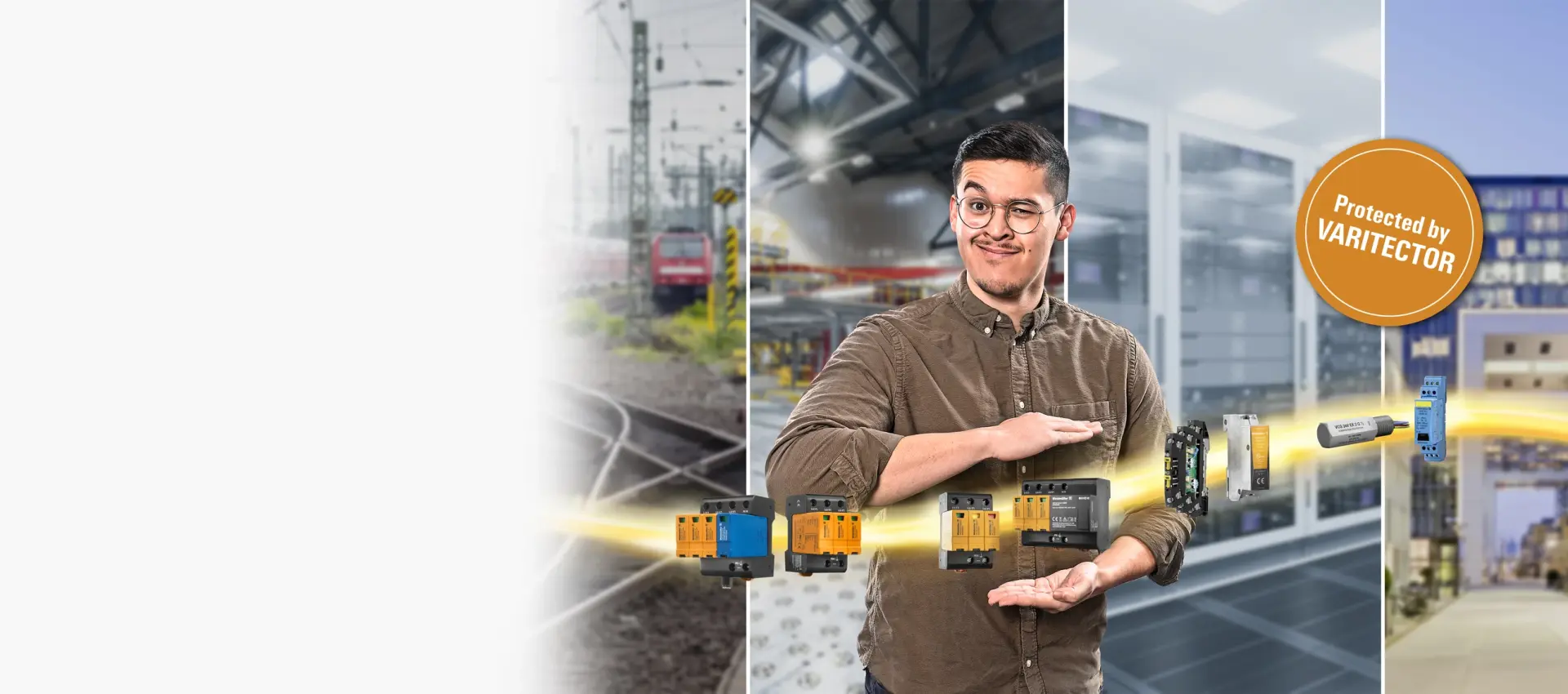VARITECTOR villám- és túlfeszültségvédelem.