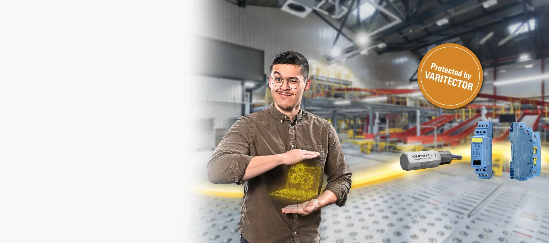 Surge protection for instrumentation and control (I&C)