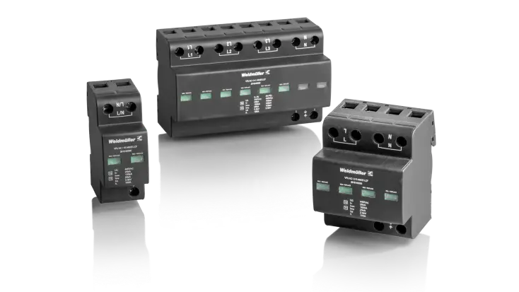 25 kA – VARITECTOR PU AC I sin corriente de fuga / Monobloque