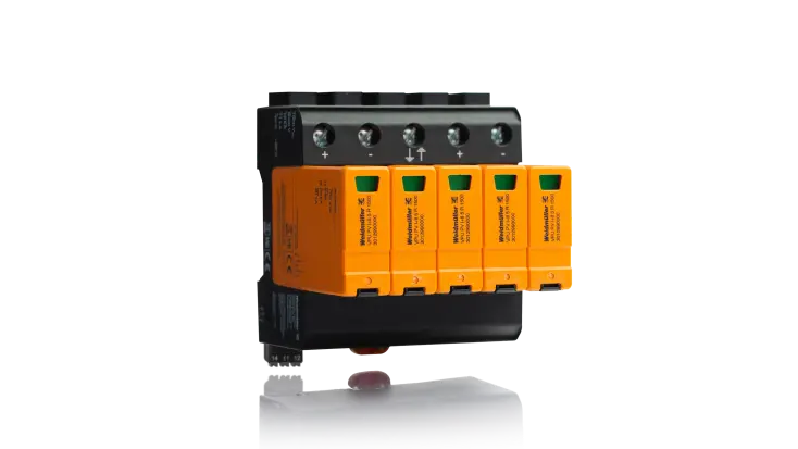 Überspannungsschutz VPU PV I + II 5-polig 1.500 V