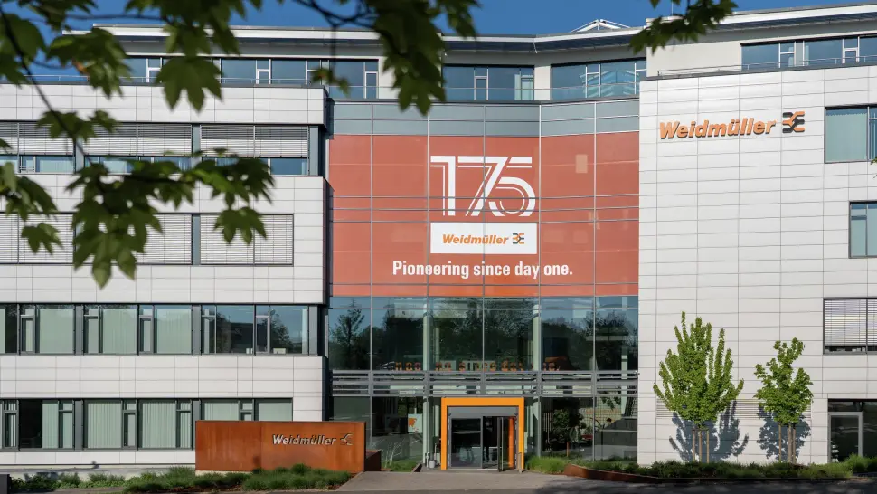 Weidmüller Wins Supplier Sustainability Award from Emerson