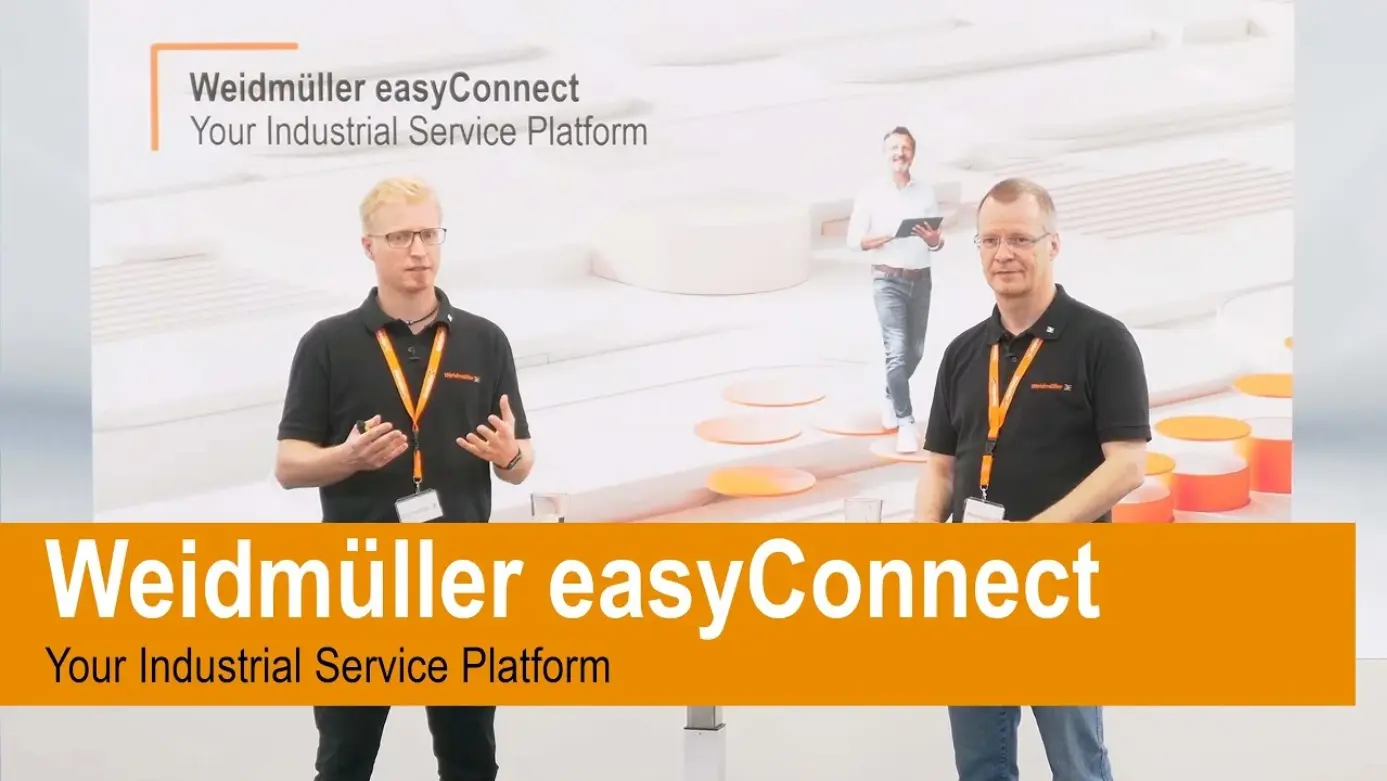 Weidmüller easyConnect - Your Industrial Service Platform